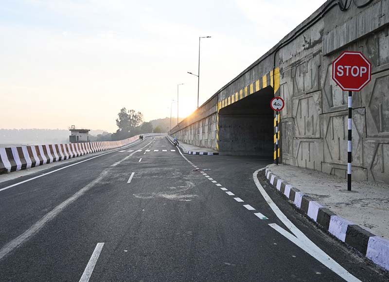 Vecular Underpass  <br>on NH-53,  391 KM 